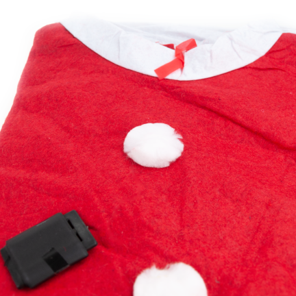 TG52686-1 Weihnachtskostüm für Damen – Weihnachtsfrau „Schneeflocke“ – Kleid