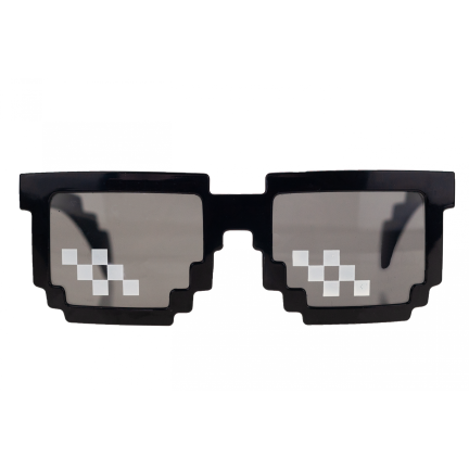 TG53186 PIXEL MINECRAFT SONNENBRILLE 8BIT