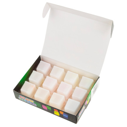TG53193 FLUO farbige leuchtende Eiswürfel 12 Stück Eiswürfel