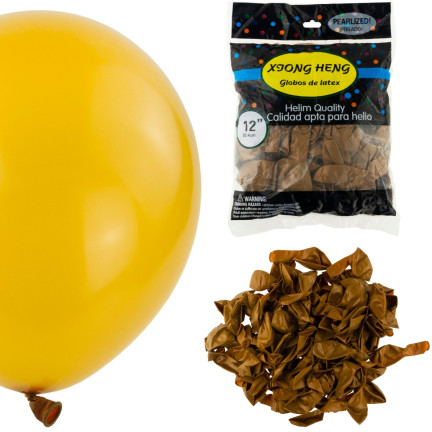 TG53243-1 Metallic Gold Luftballons Hochzeit Geburtstag Groß 100Stk