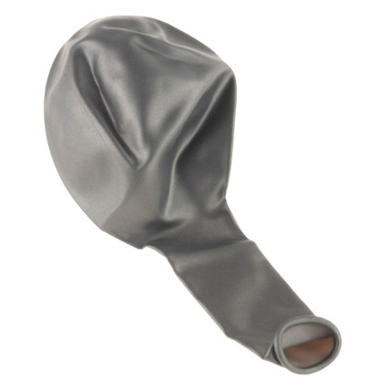 TG53243-3 SILBER GRAU LUFTBALLONS 100 STÜCK SET METALLISCH GEBURTSTAG HOCHZEIT LATEX LUFTBALLONS