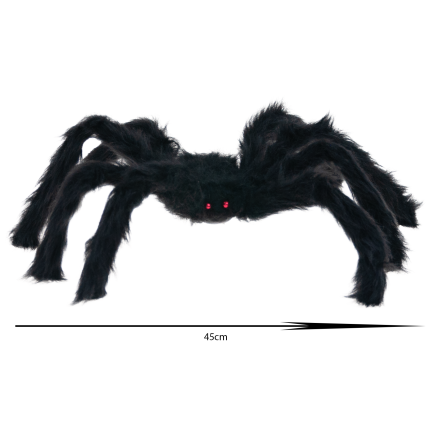 TG53254 RIESIGE HAARIGE SPINNE GRUSELIG HALLOWEEN GROSS