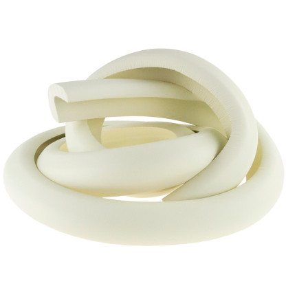 TG53544-1 Schutzschaumband für Ecken, Kanten und L-förmige Ecken, dick, 2 Meter, weiß