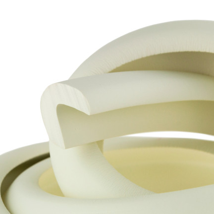TG53544-1 Schutzschaumband für Ecken, Kanten und L-förmige Ecken, dick, 2 Meter, weiß