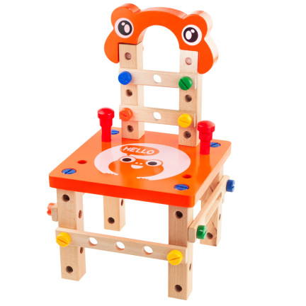 TG55487 Drehstuhl aus Holz, Spielzeug