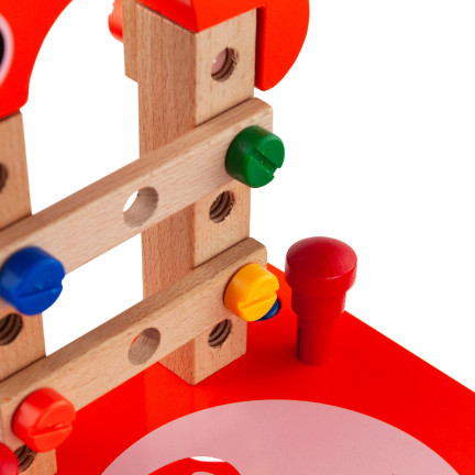 TG55487 Drehstuhl aus Holz, Spielzeug