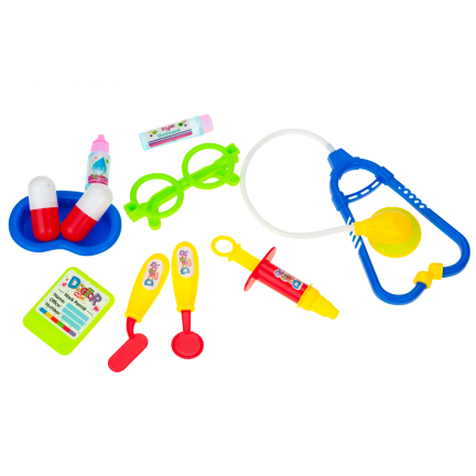 TG55505-1 DOCTOR BLAU DOCTOR KIT IM SPIELZEUGKOFFER KLEINER DOKTOR STETHOSKOP