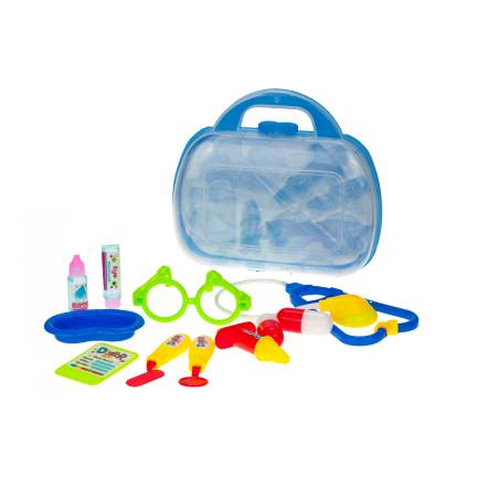 TG55505-1 DOCTOR BLAU DOCTOR KIT IM SPIELZEUGKOFFER KLEINER DOKTOR STETHOSKOP