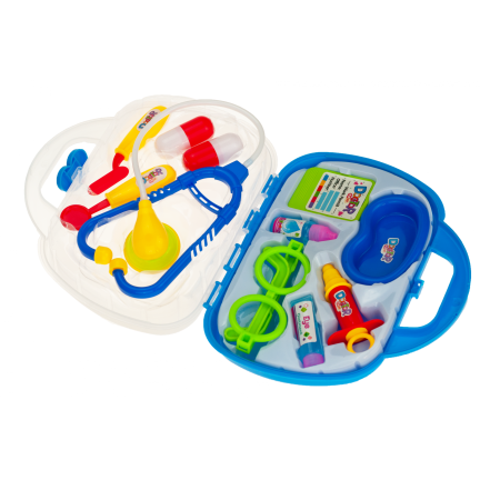 TG55505-1 DOCTOR BLAU DOCTOR KIT IM SPIELZEUGKOFFER KLEINER DOKTOR STETHOSKOP