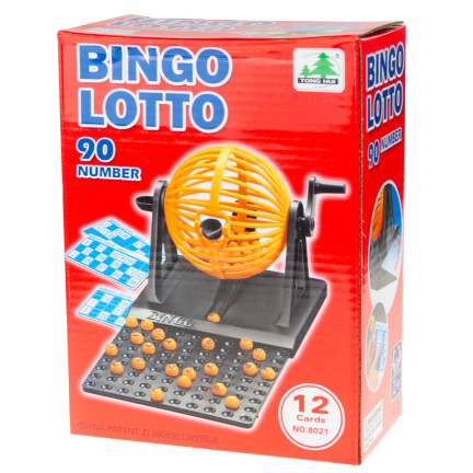 TG55506 BINGO FAMILIENSPIEL LOTTO LOTTERIEMASCHINE