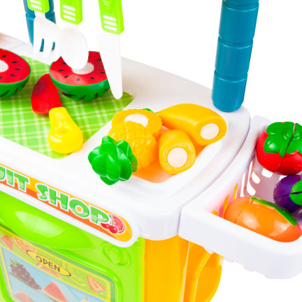 TG5512 SPIELZEUG MARKTSTAND OBST GEMÜSE SCHNEIDEN