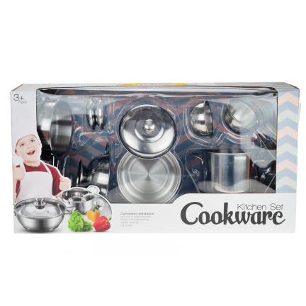 TG55525 Großes Kindertopf-Set aus Metall