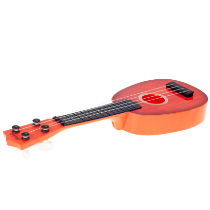 TG55528 Schlagzeug + Gitarre Musikset mit Ukulele, Trommeln, Becken und Trommelstöcken für Kinder
