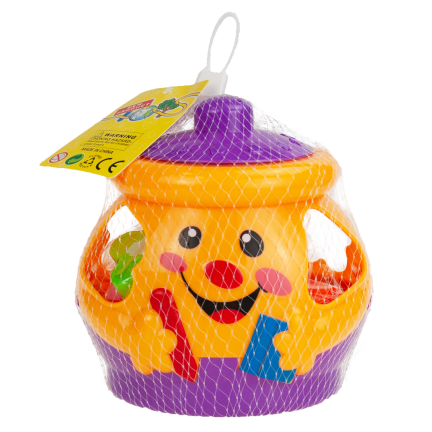 TG55670 Sortierspielzeug, Töpfchen für Bausteine, Bausteine, Töpfchen, Lernen