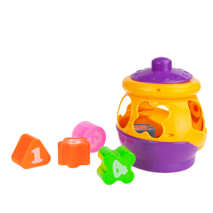 TG55670 Sortierspielzeug, Töpfchen für Bausteine, Bausteine, Töpfchen, Lernen
