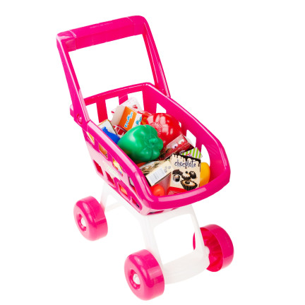 TG55682 Einkaufswagen mit Zubehör Supermarktkorb