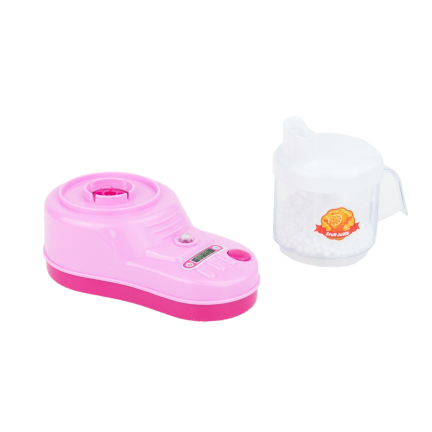 TG55686 KLEINE KÜCHE SET ROSA MISCHER KESSEL KLEINE KÜCHE ZUBEHÖR