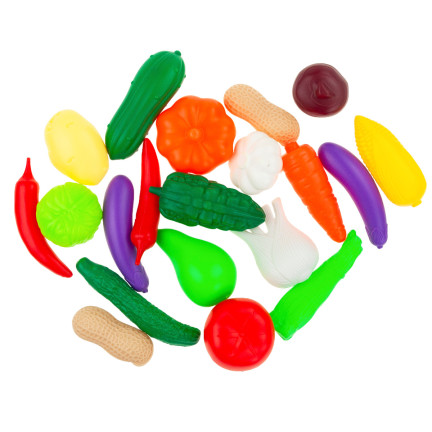 TG55704 Einkaufswagen mit Zubehör für Obst und Gemüse im Supermarkt