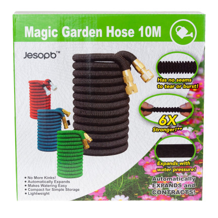 TG56057 FLEXIBLER GARTENSCHLAUCH 10-30m mit Pistole