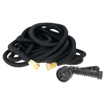 TG56057 FLEXIBLER GARTENSCHLAUCH 10-30m mit Pistole
