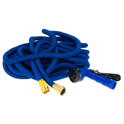 TG56057 FLEXIBLER GARTENSCHLAUCH 10-30m mit Pistole