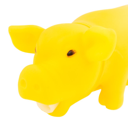 TG56072 HUNDESPIELZEUG SCHWEIN KAUEN QUIETSCHER SCHWEIN