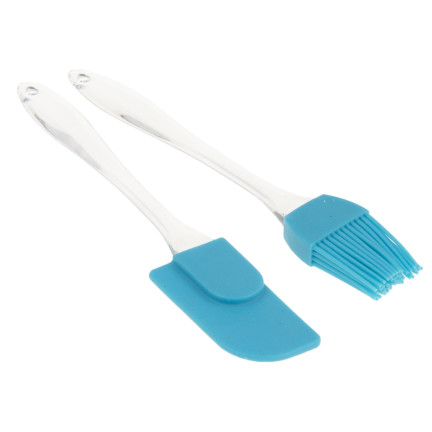 TG56161 Spatel + Silikonpinsel Schaufel 2St