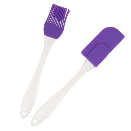 TG56161 Spatel + Silikonpinsel Schaufel 2St