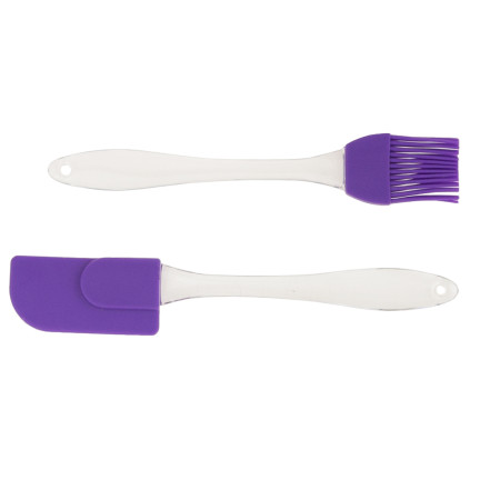 TG56161 Spatel + Silikonpinsel Schaufel 2St