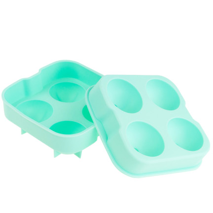 TG56244 FORMEN FÜR GROSSE EISKUGELN SILIKONKUGELN 5CM x4 für Whisky