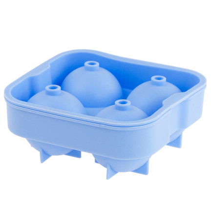TG56244 FORMEN FÜR GROSSE EISKUGELN SILIKONKUGELN 5CM x4 für Whisky