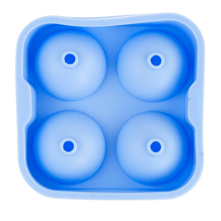 TG56244 FORMEN FÜR GROSSE EISKUGELN SILIKONKUGELN 5CM x4 für Whisky