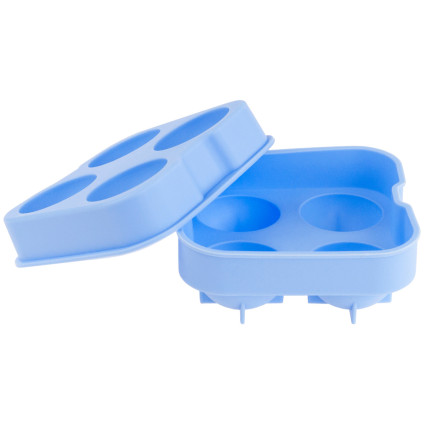 TG56244 FORMEN FÜR GROSSE EISKUGELN SILIKONKUGELN 5CM x4 für Whisky