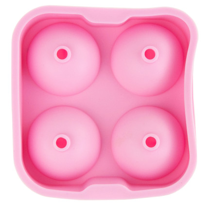 TG56244 FORMEN FÜR GROSSE EISKUGELN SILIKONKUGELN 5CM x4 für Whisky
