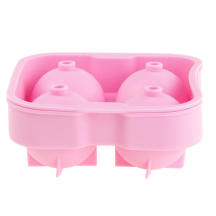 TG56244 FORMEN FÜR GROSSE EISKUGELN SILIKONKUGELN 5CM x4 für Whisky