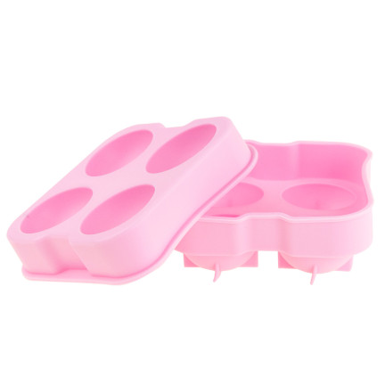 TG56244 FORMEN FÜR GROSSE EISKUGELN SILIKONKUGELN 5CM x4 für Whisky