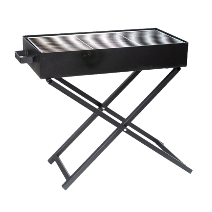 TG56280 klappbarer Holzkohle-Gartengrill tragbar einstellbar