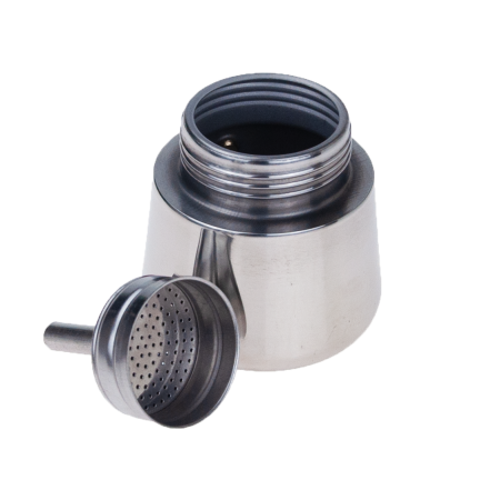TG56285 Stahlkaffeemaschine für 2 Tassen MAKINETKA Teebrüher 100ml