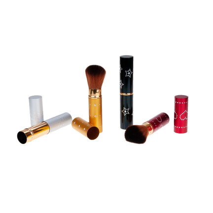 TG56451 Versenkbarer Puder-Make-up-Pinsel mit Verschluss