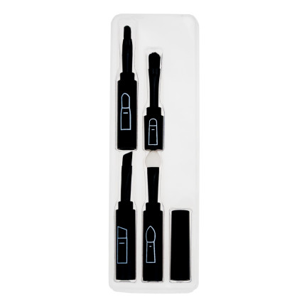 TG56452 4-in-1 zusammenlegbare Schminkpinsel BRUSHING BRUSHING