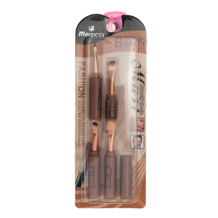 TG56452 4-in-1 zusammenlegbare Schminkpinsel BRUSHING BRUSHING