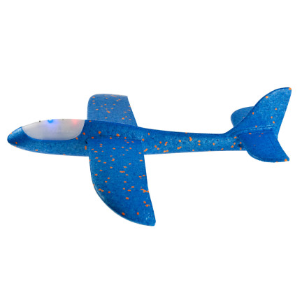 TG56682-1 Styropor-Flugzeug mit LED-Beleuchtung