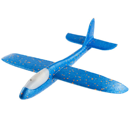 TG56682-1 Styropor-Flugzeug mit LED-Beleuchtung