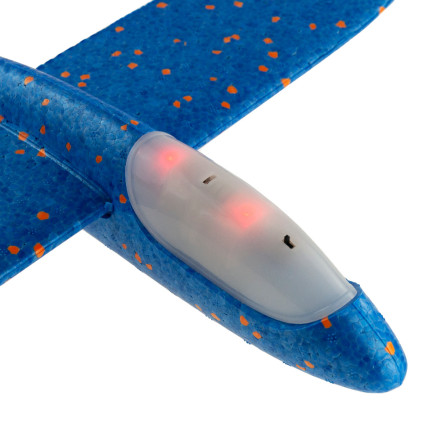 TG56682-1 Styropor-Flugzeug mit LED-Beleuchtung
