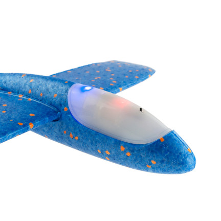 TG56682-1 Styropor-Flugzeug mit LED-Beleuchtung