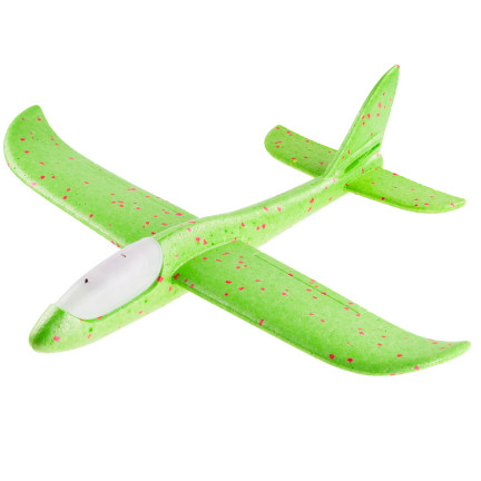 TG56682-2 Styropor-Flugzeug mit LED-Beleuchtung