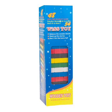 TG56690 Jenga, klein, bunt