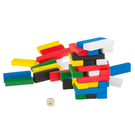TG56690 Jenga, klein, bunt