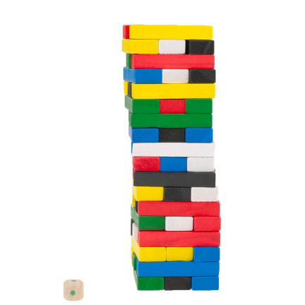 TG56690 Jenga, klein, bunt