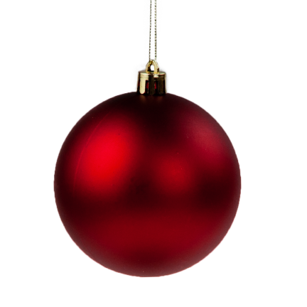 TG66272-5 WEIHNACHTSBOMBEN rot XXL SET 100 Stück BOMBEN 6/4/3cm